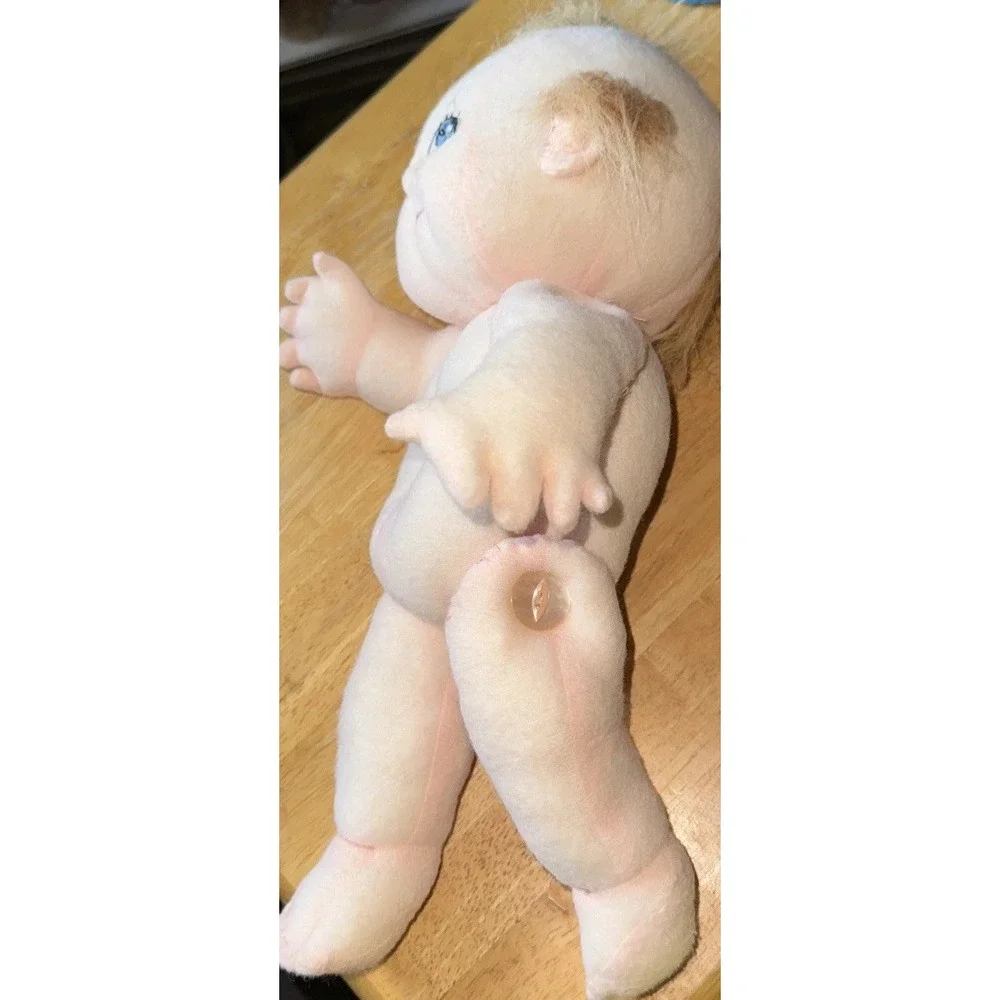 Handmade Soft Sculpture Cupie Baby Doll Girl Dress Sweater Bonnet Bloomers  12